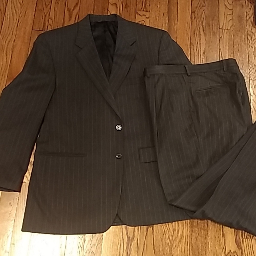 Men's grey suit